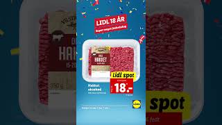 Lidl fylder 18 år 🇩🇰 Se tilbuddene fra d 1 7 oktober [upl. by Vitek]