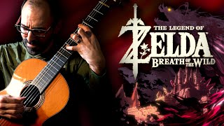 HYRULE CASTLE Zelda BoTW Classical Guitar Cover [upl. by Aisel]