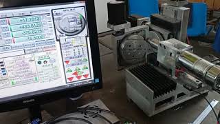 Desktop CNC small 5axis milling machine making video 4MACH3 [upl. by Gayel]