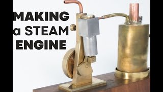 Making Miniature Steam Engine [upl. by Eolcin]