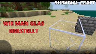 WIE MAN GLAS IN SURVIVALCRAFT HERSTELLT  TUTORIAL GLAS IN SURVIVALCRAFT 2 HERSTELLEN [upl. by Sayles]