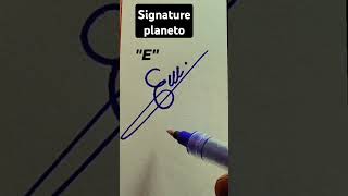 How to style the letter of Ecalligraphicalphabets signature sign [upl. by Eduardo]