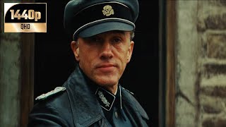 Bastardos Sin Gloria 2009 Hans Landa Cazador de Judios Latino HD 1440p [upl. by Ahsikan448]