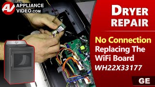 Dryer  Wifi Board not connecting  Diagnostic amp Repair by Factory Technician [upl. by Aleron]