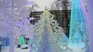 quotJourney to Christmasquot in Moscow ❄ Путешествие в Рождество ﻩ Москва [upl. by Tuckie]