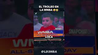 Troleo en la WNBA 🤣 baloncesto wnba [upl. by Yemerej]