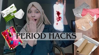 period hacks for school girls  teenagers hacks [upl. by Vasily]