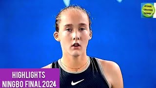 MIRRA ANDREEVADARIA KASATKINABEST SETS POINTSNINGBO FINAL 2024 [upl. by Rowe]