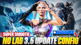 Bgmi Lag Fix Config 34🔥 Super Smooth 60 Fps ConfigPubg Lag Fix Config 34 bgmi pubgmobile [upl. by Anehta]