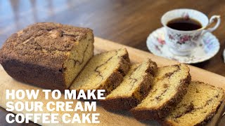 Sour Cream Coffee Cake Recipe and Sour Dough starter and recipe updates😋😊❤️ [upl. by Wells]