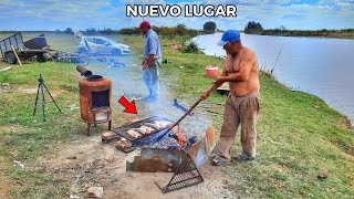 TERRIBLE PESCA EN El CAMPING quotLA GEORGINAquot  Pesca y Cocina [upl. by Euqenimod]