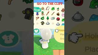 How to Plant Trees on Cliff Edges Glitch animalcrossing animalcrossingnewhorizons acnh shorts [upl. by Eelirak]