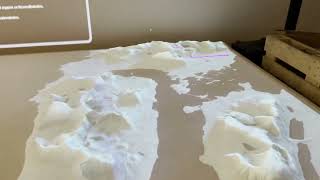 Gaia System v10  Projection mapping at Sortland Museum Norway [upl. by Annaiuq]