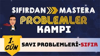 Sayı Problemleri Sıfır I Sıfırdan Mastera Problemler Kampı I 1 Gün I yks2024 problemler [upl. by Akerehs]