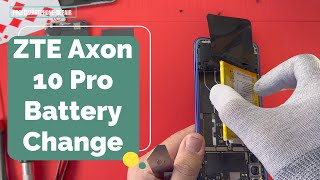 ZTE Axon 10 Pro Battery Change [upl. by Cott]