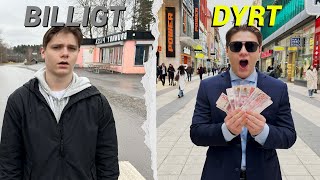 BILLIGT VS DYRT FÖRORTEN VS STORSTAN [upl. by Sochor]