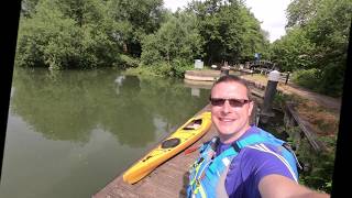 Paddling the Oxford waterways  Thames  Oxford Canal  Castle Mill Stream [upl. by Liddie]