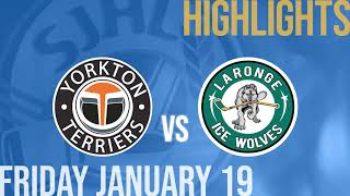 Yorkton Terriers vs La Ronge Ice Wolves Jan 19th [upl. by Saile]