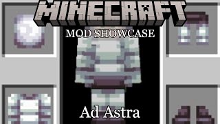 Ad Astra  Minecraft Mod Showcase [upl. by Evanthe]