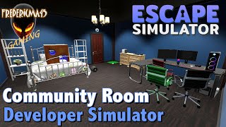 DEVELOPER SIMULATOR  Escape Simulator  Community Room [upl. by Durrett580]