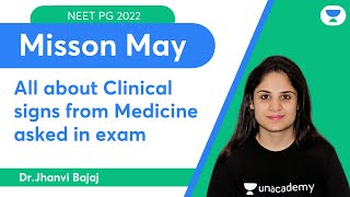 Mission May  All about Clinical signs from Medicine asked in exam  DrJhanvi  Lets Crack NEET PG [upl. by Maidel544]