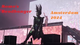 Babymetal  Headbanger Momo headbanging Live at AFAS Amsterdam 12 June 2024 [upl. by Ettesoj526]