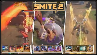 Smite 2  Bacchus Bellona and Cernunnos gameplay [upl. by Ahsiuqram]