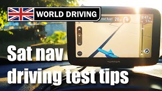 2024 UK Driving Test Tips  Sat Nav  What You Need to Know [upl. by Brent]