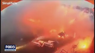 Family fireworks gone wrong  FOX6 News Milwaukee [upl. by Mou]