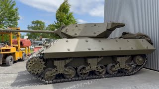 WW2 M10 Achilles tank restored to working order [upl. by Ailedo620]