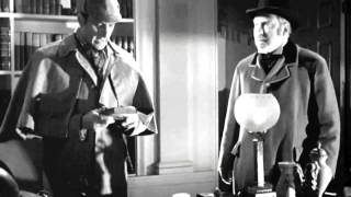 The Adventures of Sherlock Holmes Basil Rathbone 1939 Clip [upl. by Akli]