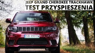 Jeep Grand Cherokee Trackhawk 62 Hemi V8 710 KM AT  acceleration 0100 kmh [upl. by Paehpos]