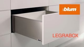 LEGRABOX 櫃桶 展現高貴優雅品味  Blum [upl. by Annhej]