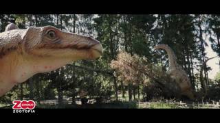 Dinosaurpark i GIVSKUD ZOO med 50 dinosaurer [upl. by Roosevelt]