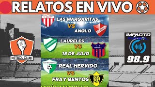 🔴L MARGARITAS VS ANGLO LAURELES VS 187 R HERVIDO VS F BENTOS  T DE HONOR VIVO⚽  Fútbol Club [upl. by Meter]