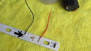 COMO REPARAR UNA TIRA LED DE TVCON UN LED FUNDIDO VIDEO  4 [upl. by Varney]