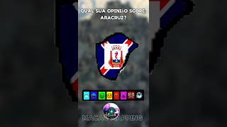 Qual sua opinião sobre Aracruz mapper mapping map shorts geography [upl. by Dira300]