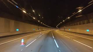 london blackwalltunnel m25j26 to thameside nightdrive [upl. by Lirrad]