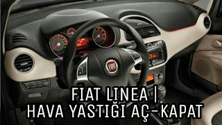 FIAT LINEA  HAVA YASTIĞI AÇ  KAPAT [upl. by Nhguavahs]