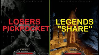 Dark and Darker Losers Pickpocket Legends Share [upl. by Jean-Claude774]