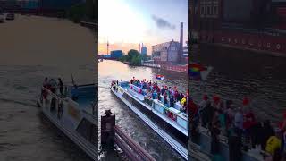 CSD AUF DER SPREE 2024  Schiff Nr 4 MS KÖPENICK PRIDE 🏳️‍🌈PARADE ON THE RIVER SPREE in Berlin [upl. by Eamon]