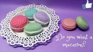 AMIGURUMI MACARON TUTORIAL CROCHET FACILISSIMO [upl. by Monto669]