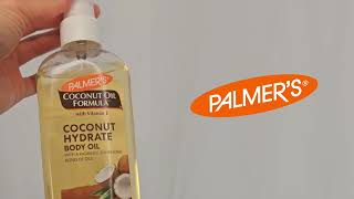 Experience Palmers Coconut Body Oil [upl. by Ruenhs470]