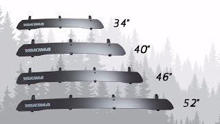 Yakima WindShield universal roof rack wind deflector fairing [upl. by Delbert490]