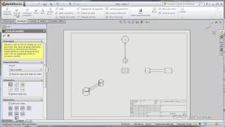 Inserindo Dimensões  Curso SolidWorks 2011  Aula 94  cadguru [upl. by Ericha]