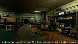 The Ghostbusters Game Walkthrough  Mission 4 History Museum Part 1 [upl. by Ynnavoj]