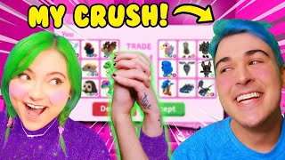 I Played ADOPT ME Until I HELD HANDS With My CRUSH for 24 HRS cute surprise ending roblox [upl. by Virgil]