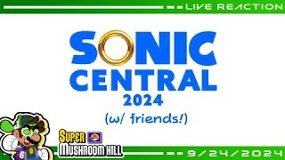 Mush and Co React  SONIC CENTRAL 9242024 [upl. by Euell]