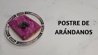 Cómo Hacer Postre de Arándanos [upl. by Ttenyl]