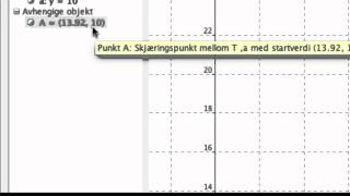 Matematikk 2P  Leksjon 19a  Eksponentiell vekst med Geogebra [upl. by Howlond]